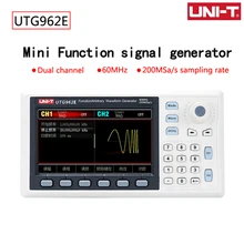 UNI-T função/gerador de forma de onda arbitrária 1hz hz 4.3 Polegada dds apoio freqüência varredura saída utg932e utg962e 60mhz osciloscópio