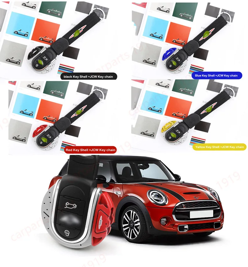 JCW стильный защитный чехол для автомобильного ключа мини медного F54 F55 F56 F57 F60 Clubman