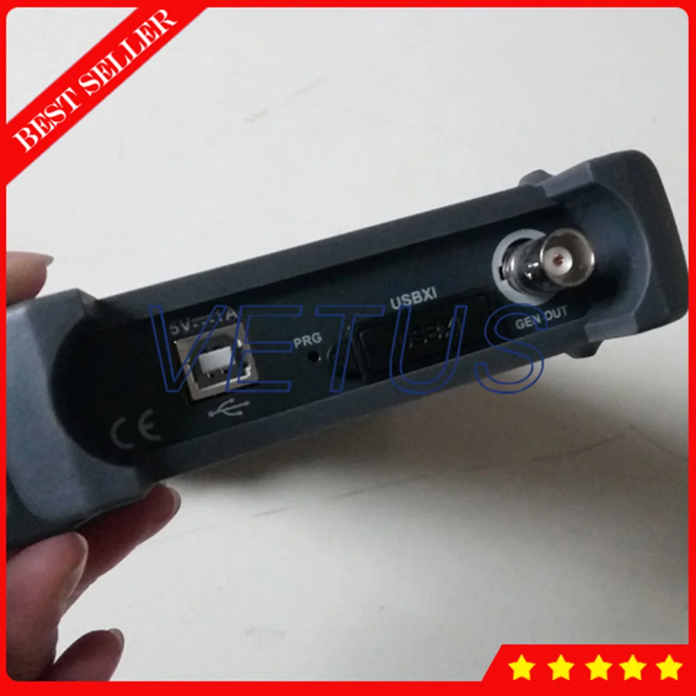 Hantek 6254BD usb осциллограф с цифровым хранением Виртуальный 250 МГц полоса