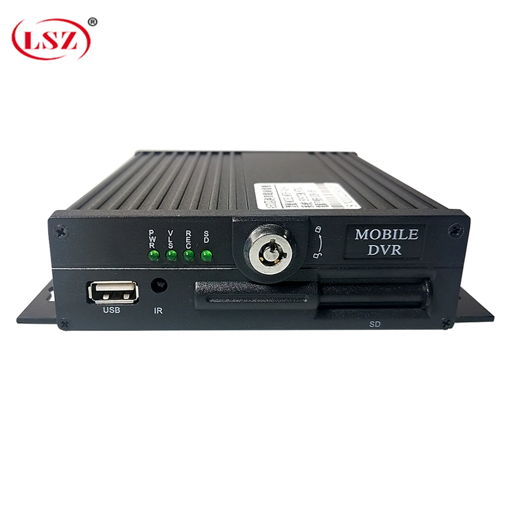 

LSZ Spot wholesale H.264 4ch sd card mobile dvr Local video surveillance truck / bus / taxi