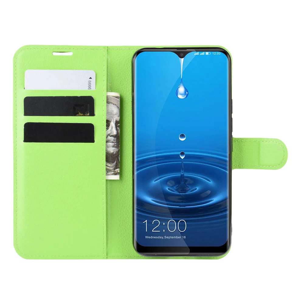 Для Leagoo M13 Чехол-бумажник из искусственной кожи чехол s для Leagoo M13 откидная крышка с подставкой слот для карт функциональный чехол для телефона