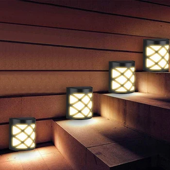 

2019 New Solar Light IP65 Waterproof 6 LED PIR Motion Sensor Wall Light Outdoor Sunlight powered lamp for Garden Yard Decoration