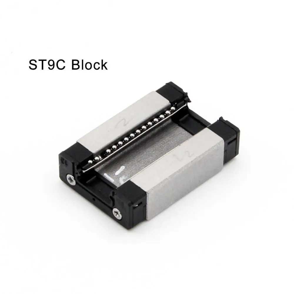 Linear Guide MGN9H MGN9C Rail Kit 440C Stainless Steel 1pc Rail+1pc Carriage Set for Voron 3D Printer Miniature Slide CNC Router