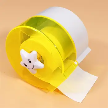 

Lovely Decorative Toilet Tissue Box Punch Free Paper Holder Waterproof Paper Towel Container Bathroom Tissue Storage Case