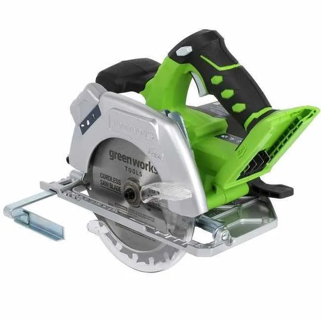 Пила циркулярная аккумуляторная Greenworks G24CS, 24V