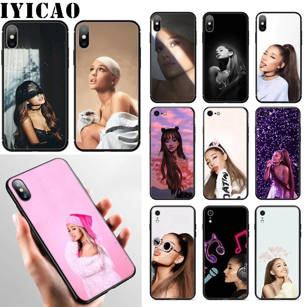 

Ariana Grande boyfriend Soft Silicone Phone Case for iPhone 11 Pro Max XR X XS Max 6 6S 7 8 Plus 5 5S SE Case