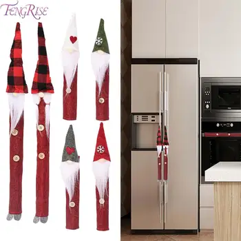 

Christmas Gifts Handle Gloves Refrigerator Handle Sets Cristmas Decorations for Home Noel Natal Merry Christmas Decoration 2020