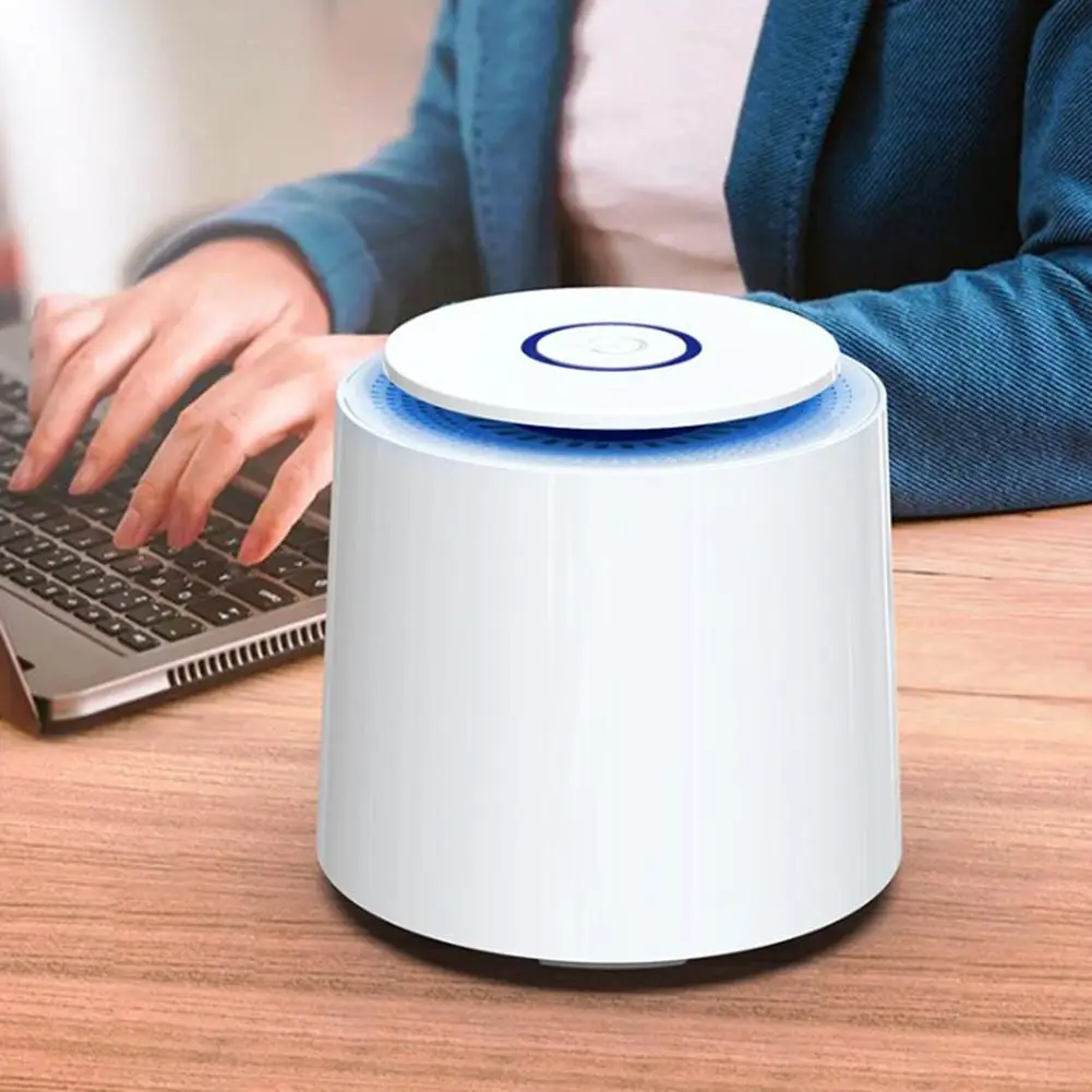 

Home Portable Air Purifier Odor Removing Aroma Diffuser Ozone Generator And Anion Generator Desktop Indoor Air Purifier
