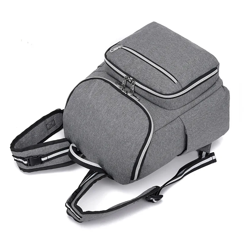 Mass USB Mommy Bag Multifunctional Baby Bottle Diaper Bag Baby Car Backpack Fashion  Shoulder Bag