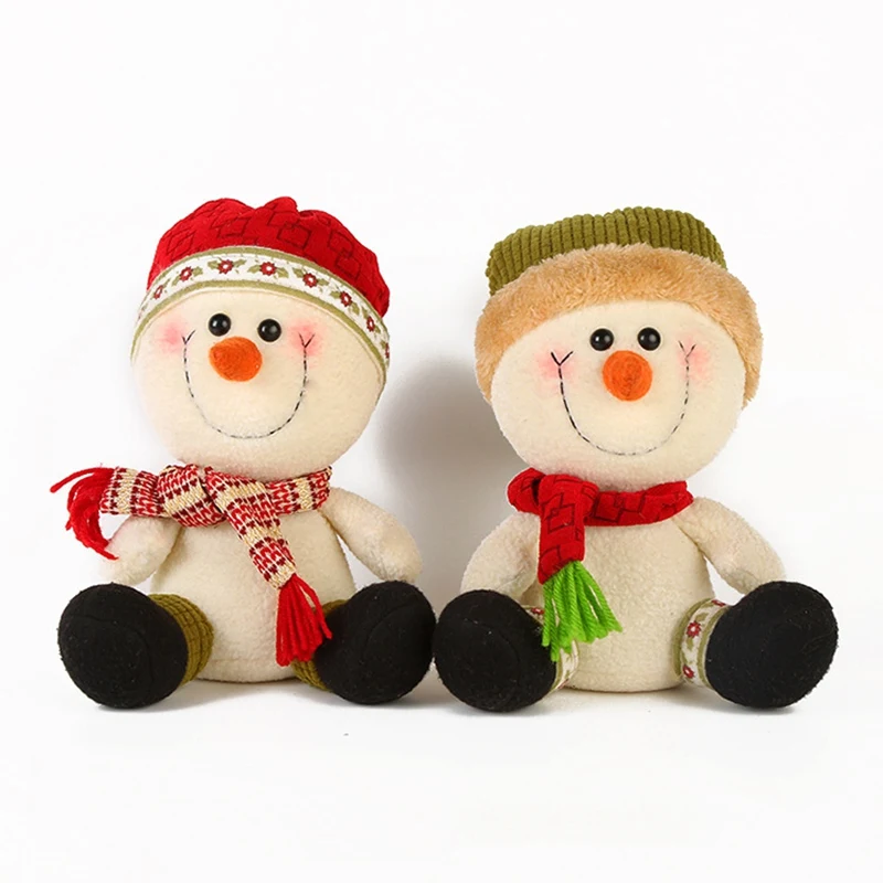 

Christmas decorations new couple Christmas gifts Christmas ornaments Christmas dolls dolls custom cute snowman doll