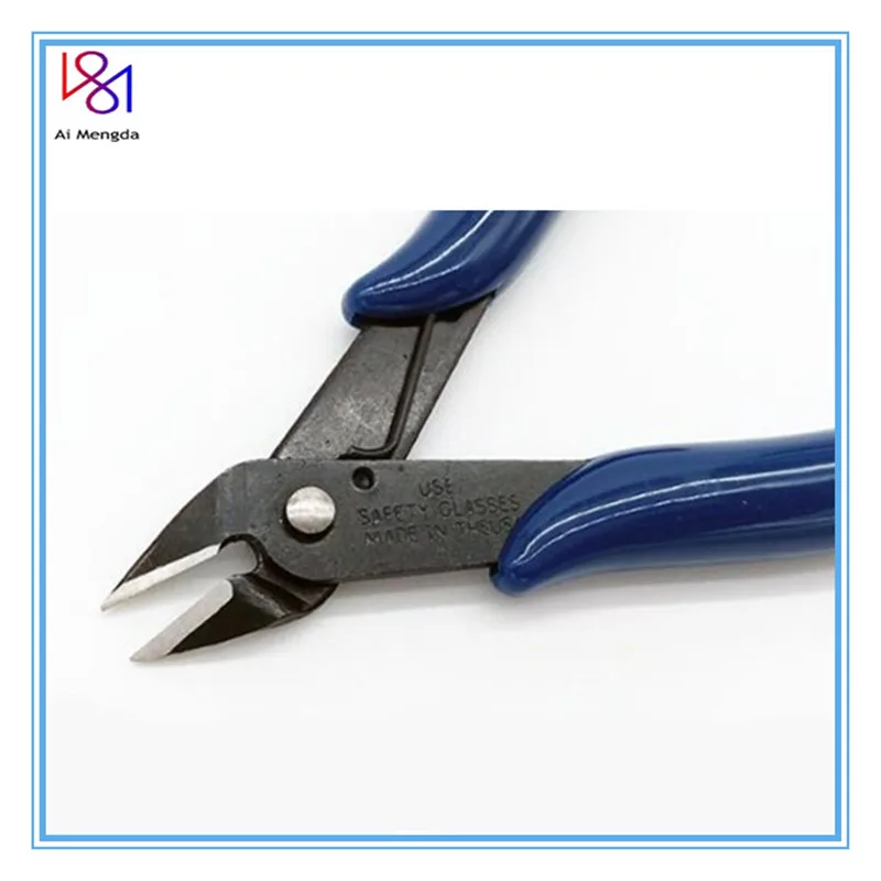 10pcs Diagonal Pliers Carbon Steel Pliers Side Snips Pliers Filament Dedicated Diagonal Pliers With  Anti-slip Rubber