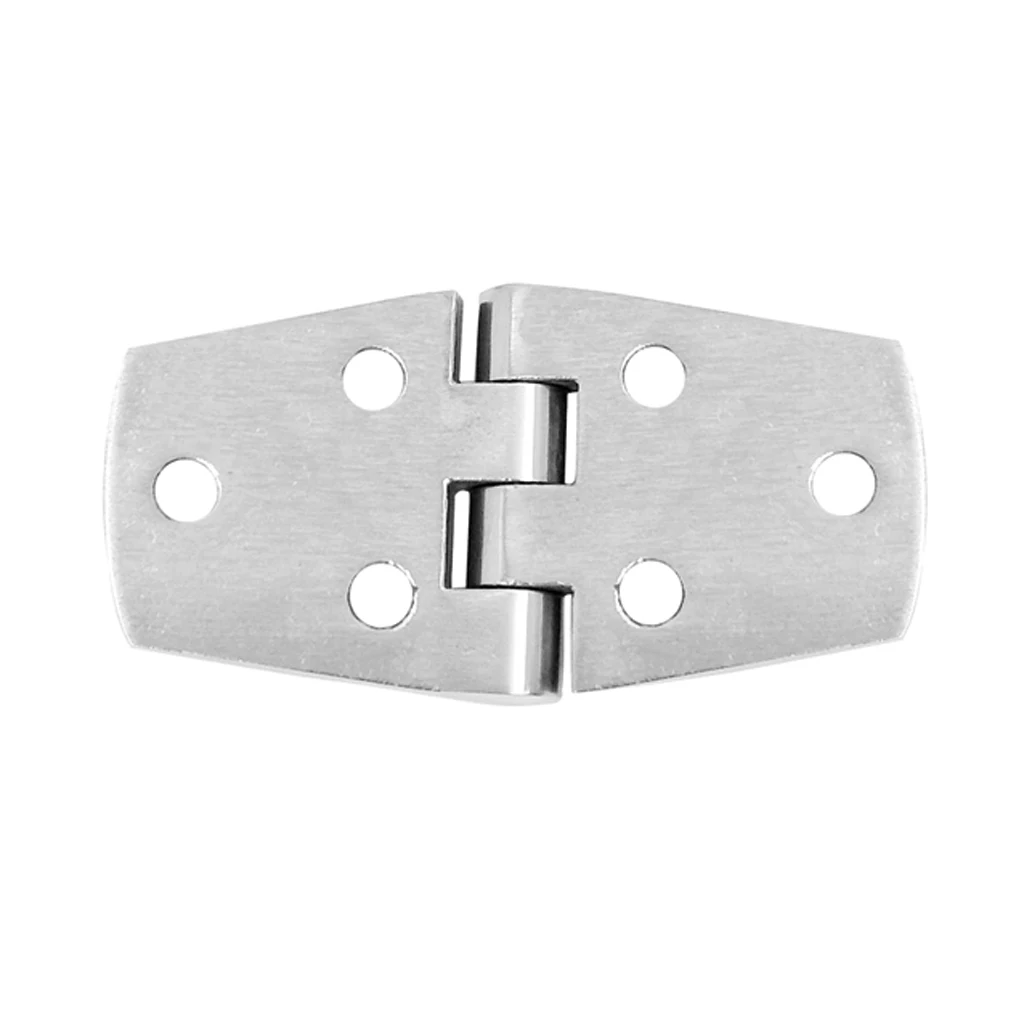 2x Stainless Steel Marine Boat Caravan Yacht Door Hatch Cabin Hinge Strap