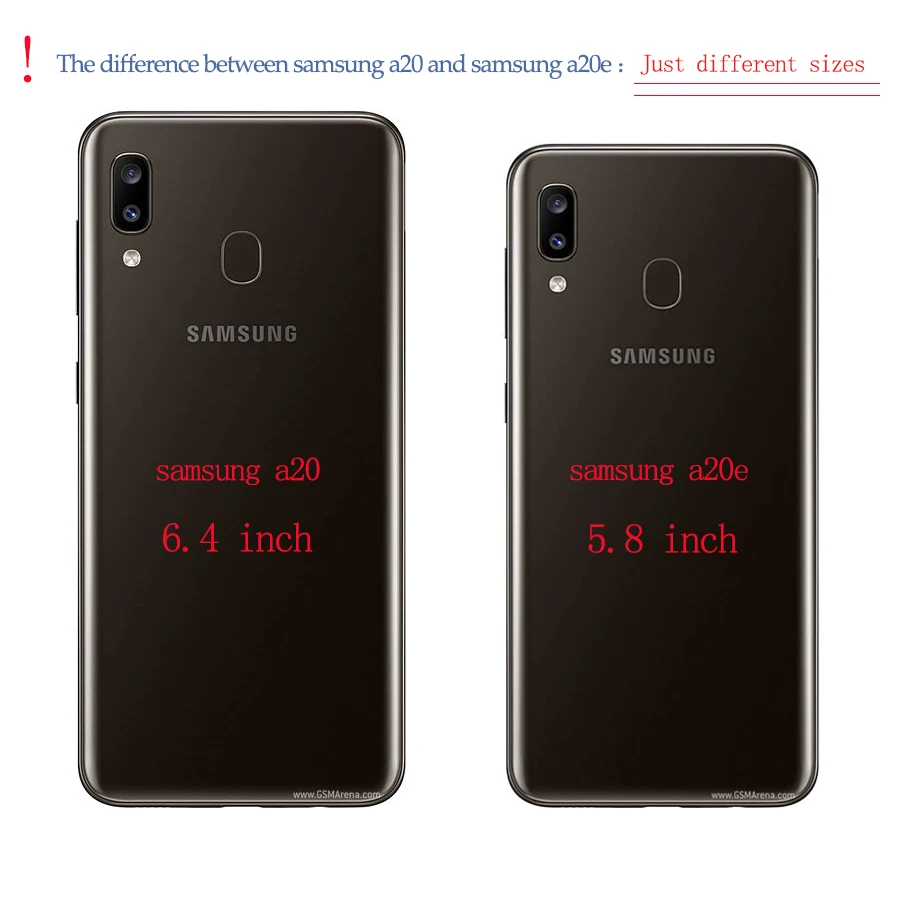 samsung a20 and a20e