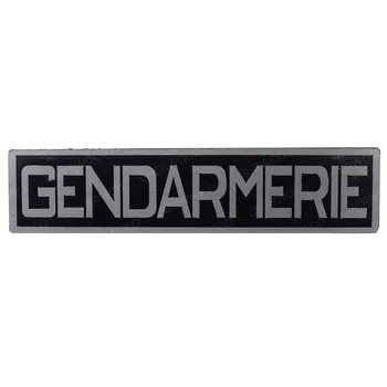 

GENDARMERIE Military Police Patch Infrared Reflective IR Patch Hook and Loop Patch for Caps,Backpacks,Tactical Vest,Uniforms