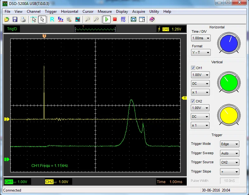 

High Resolution USB Linear Array CCD TCD1501 Integral Time 10ms-1S Adjustable Up to 100 Frames Per Second