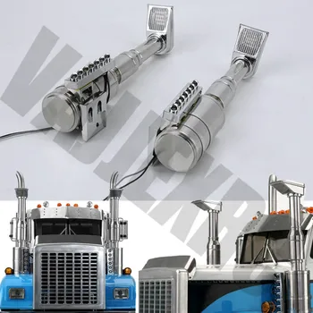 

American truck air filter with LED light for Remote Control Tamiya 1/14 King Hauler Globe Line 56344