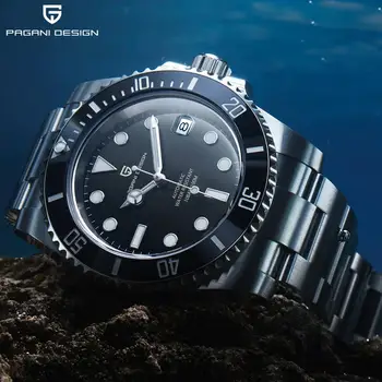 

Mechanical men's watches PAGANI Design business mens watch automatic top brand luxury waterproof watch steel clock Reloj hombres