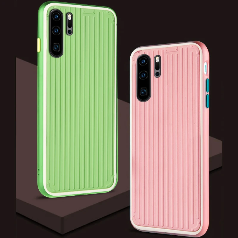 Изогнутый чехол для костюма, чехол, чехол, для HuaWei P30 Lite P30pro Pro Nova 4E, жесткий силиконовый 3D роскошный чехол для задней панели телефона s
