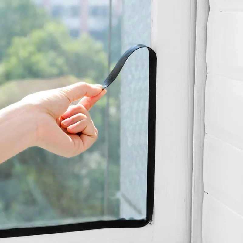 2 м* 1 см Односторонний Клей водонепроницаемый погода зачистки пены Губка резиновая лента для окна двери уплотнения полосы