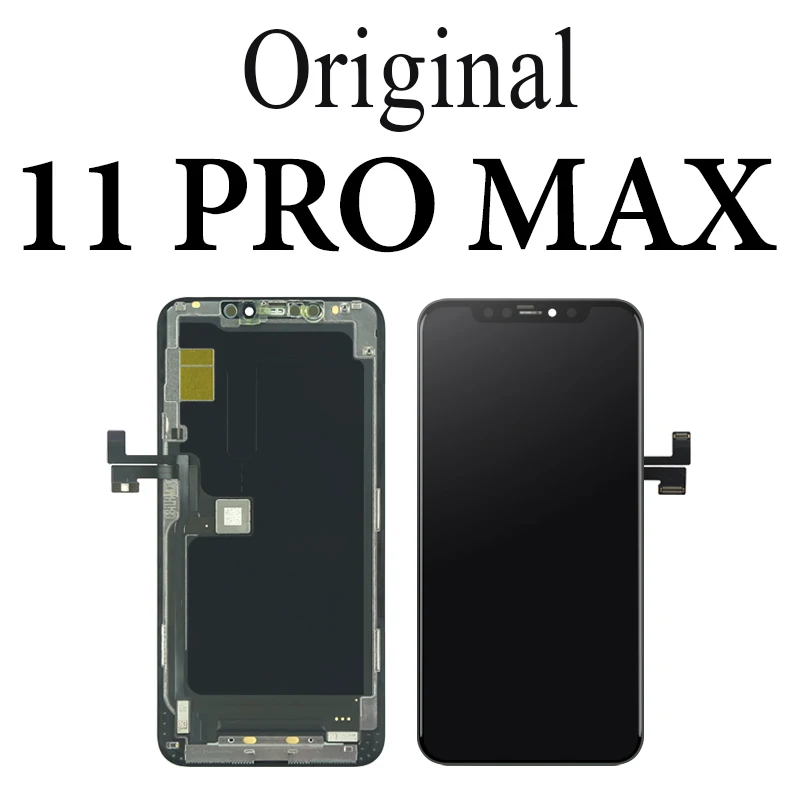 For iPhone 11 ProMax Для iPhone 11 ЖК-дисплей для оригинального мобильного телефона экран дигитайзер для iPhone 11 Pro Max ЖК для iPhone X сборка с инструментами - Цвет: For iPhone 11 ProMax