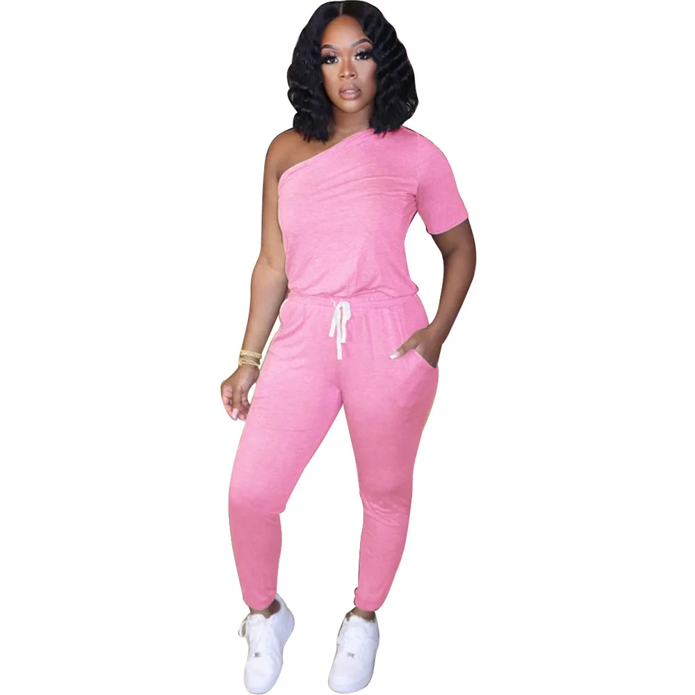 Chocomist Jumpsuits solid casual women jumpsuit  H140