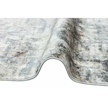 

Apex Lucca 4 'x 6' Polypropylene Grey Area Rug