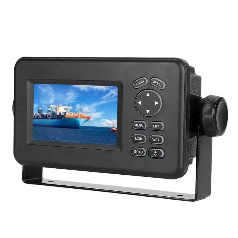528A Class B AIS Transponder Combo GPS 4.3in Color LCD Marine GPS Navigator Navigation Alarm Locator Built-in
