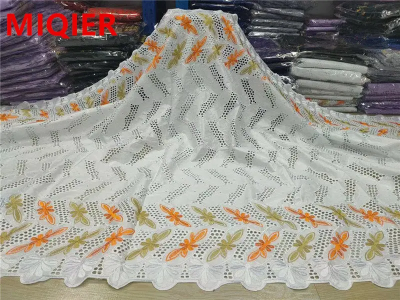 MIQIER 2020 Высококачественная африканская нигерийская кружевная ткань Bazin Brocade Damask