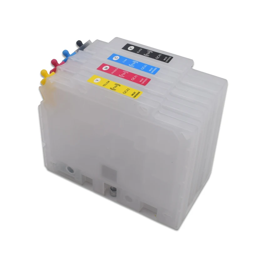 

4PC SG500 SG1000 Refillable Ink Cartridge for Ricoh SG 500 1000 Sublimation Printers with Chip