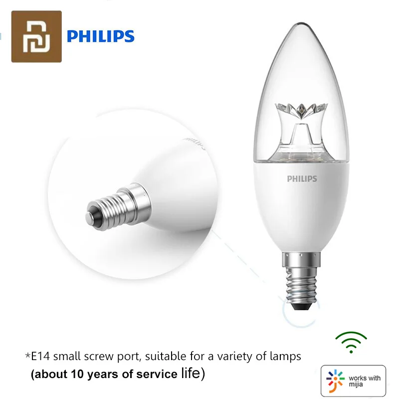 Smart Led Light Bulb Youpin E14 App Set - AliExpress