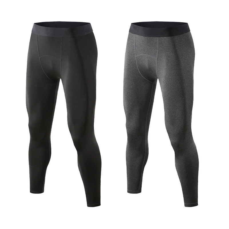 

Men Gym Trousers Compression Running Sports Pants Skinny Bodybuilding Long Pant Man Tight Training Pants