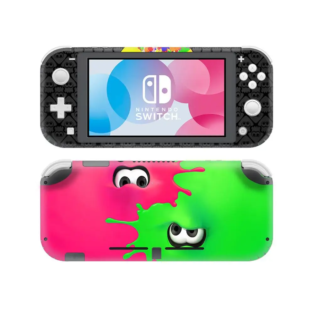 Game Splatoon 2 Skin Sticker Decal For Nintendo Switch Lite Console and Controller Switch Lite Protector Skin Sticker Vinyl