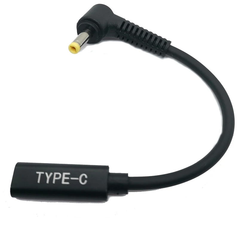 USB 3,1 type C USB-C для lenovo air13 DC4.0* 1,7 мм вилка электропитания PD эмулятор триггер зарядный кабель для lenovo для Asus