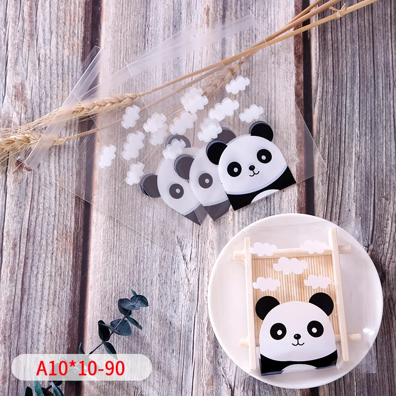 100 шт прозрачный DIY для конфет и печенья подарочный пакет пластиковый самоклеящийся клейкий мешочек целлофановый Рождественский Хэллоуин Свадьба День рождения