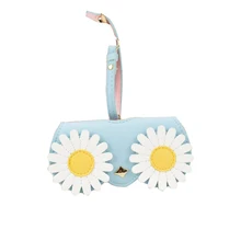 10 pieces/pack small handbag bag Glasses shape glasses bag can be customized Cute funny sunglasses box pu sunglasses bag