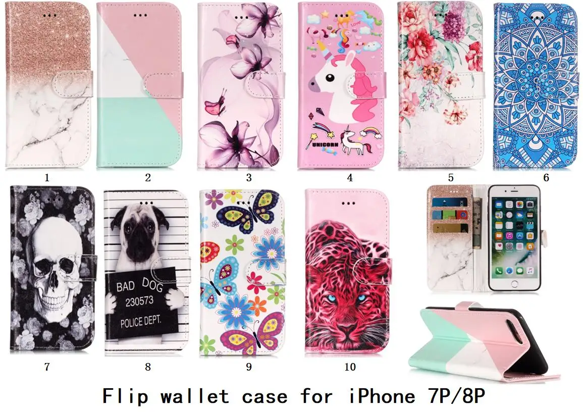 Luxury Leather Wallet Phone Case For iPhone X 5 5S Se 6 6S 7 8 Plus Flip Card Slot Stand Magnetic Cover iPod Touch |