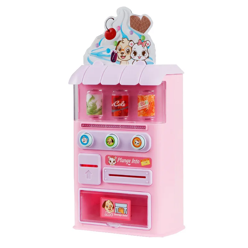 

Children's Toy Vending Machine Simulation Shopping House Set 0-3 Years Old Baby Game Toys Give Children the Best House Gifts