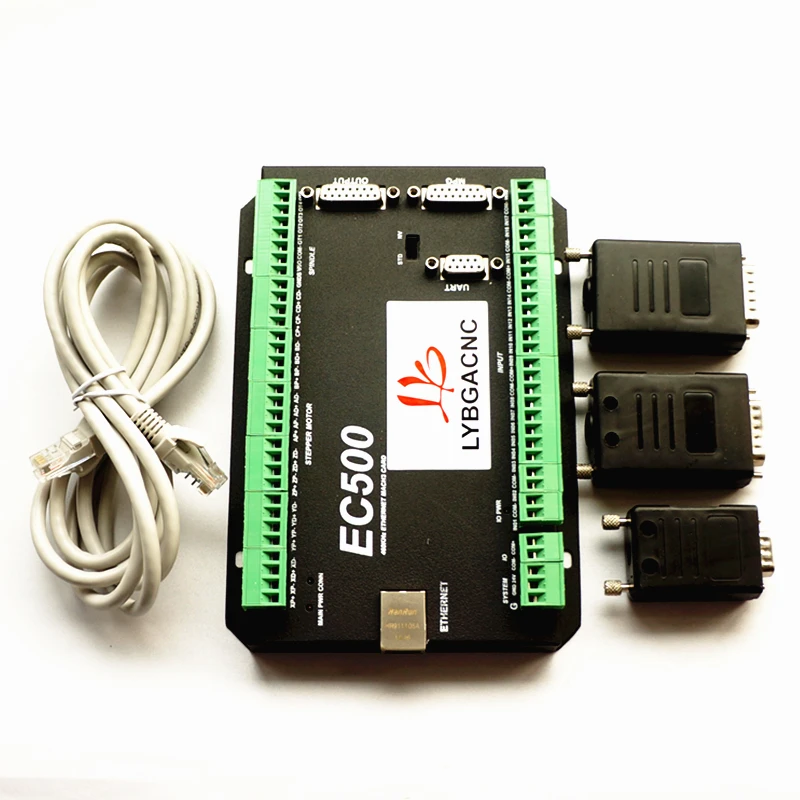 Плата управления движением Ethernet MACH3 EC500 фрезерный станок с ЧПУ 3/4/5/6 осей 460 кГц |