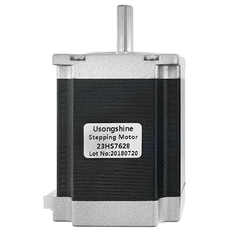 1 шт. Nema 23 шагового двигателя 57 двигатель 1.9Nm(269Oz. Дюйма) 3A 76 мм Nema23 шагового двигателя 4-свинец для фрезерного станка с ЧПУ