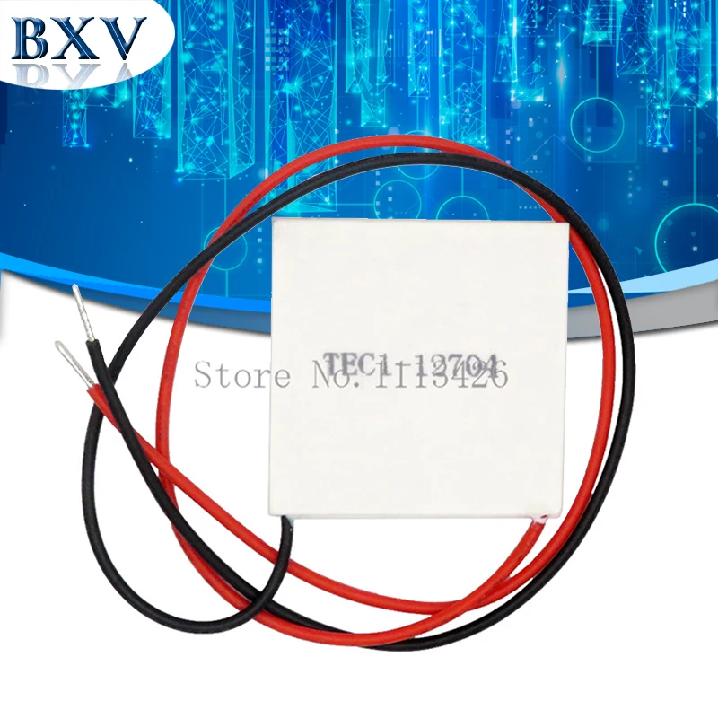 5PCS/LOT TEC1 12704 40*40mm Heatsink Thermoelectric Cooler Peltier