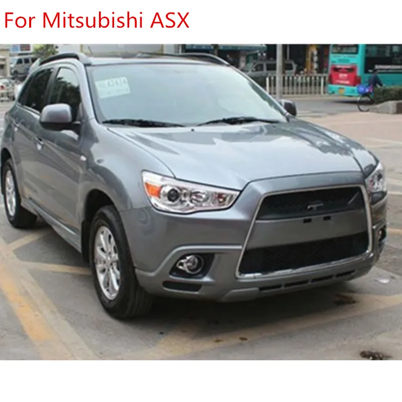 Для Mitsubishi ASX 2010 2012 фонарь с отделкой для гоночных Грилей|Хромирование| |