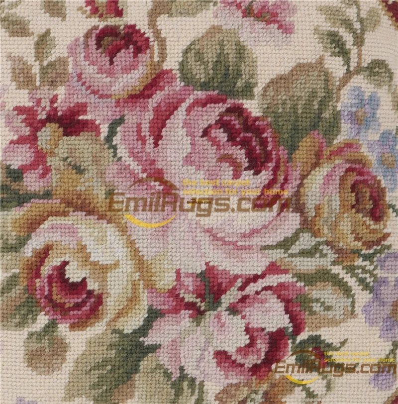Needlepoint woolenen Decorative Couch Throw Interior Decoration Cushion Square woolen Aubussion Square Cushion Cover