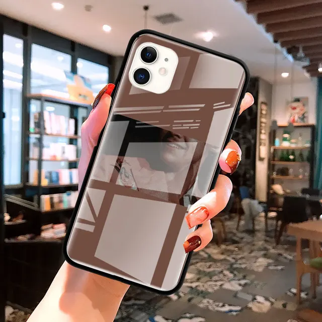 Glass Case For Apple iPhone 12 11 Pro Max 8 7 XS XR X 6 6S Plus SE 2020 Mobile Phone Coque Fundas Fine Line Harry Styles 1D T10