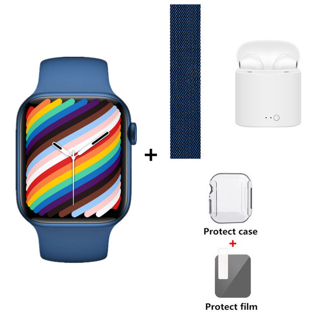 Wholesale Link for W37/W37 Pro Series 7 2021 Smart Watch 7 Bluetooth Call 1.75 Inch Split Screen Smartwatch