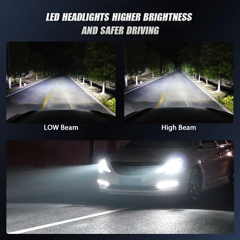 CREE mini led headlight bulb (8)