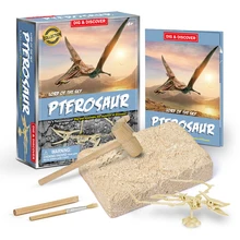 Kit de figurines de dinosaures pour enfant, jouets éducatifs pour creuser un squelette fossile