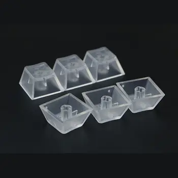 

10Pcs Transparent ABS Keycaps Mechanical keyboard Keycaps Matte Backlit Keycaps N1HD