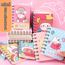 Mini carnet de notes avec anneaux pour enfants, Kawaii, carnet de notes, agenda, fournitures scolaires, mignon 