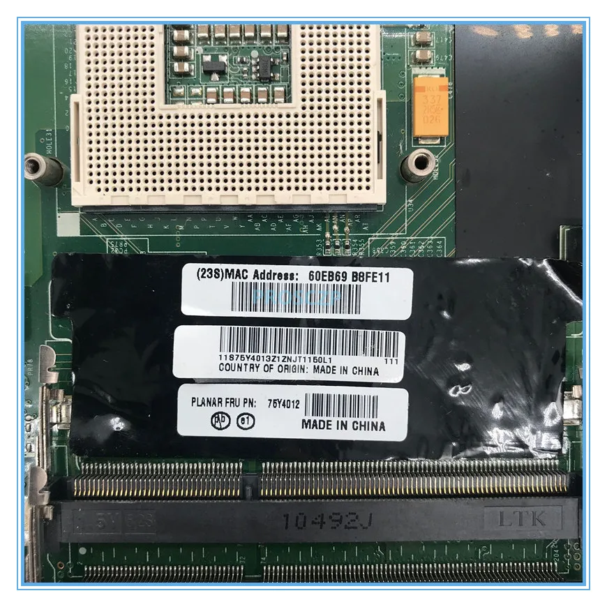 Высокое качество для Thinkpad L512 Материнская плата ноутбука 75Y4012 DA0GC8MB8E0 HM65 хорошо работает