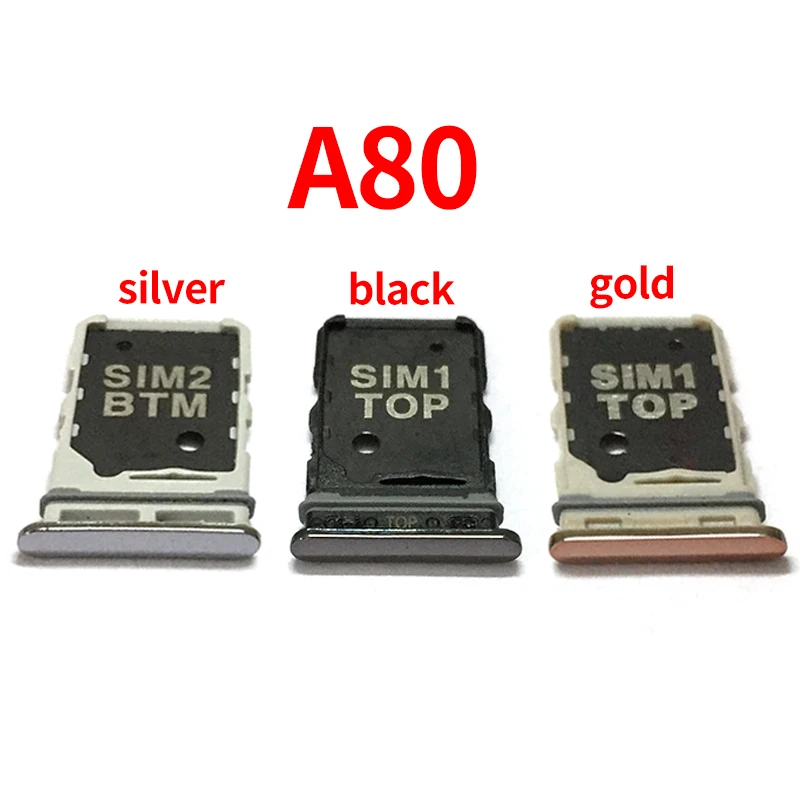 For Samsung Galaxy A80 SIM Card Tray Slot Holder Replacement Part SM-A805F Sim Micro | Мобильные телефоны и аксессуары